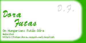 dora futas business card