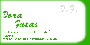 dora futas business card